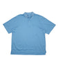 Mens Blue Champion  Short Sleeve Polo Shirt