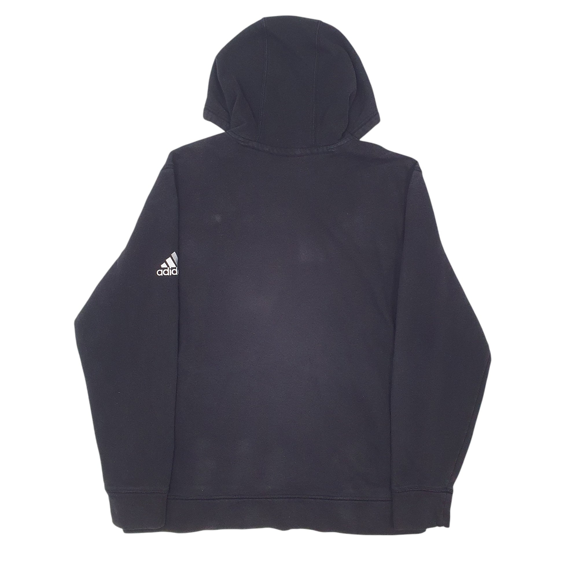 Mens Black Adidas Delaware Hoodie Jumper
