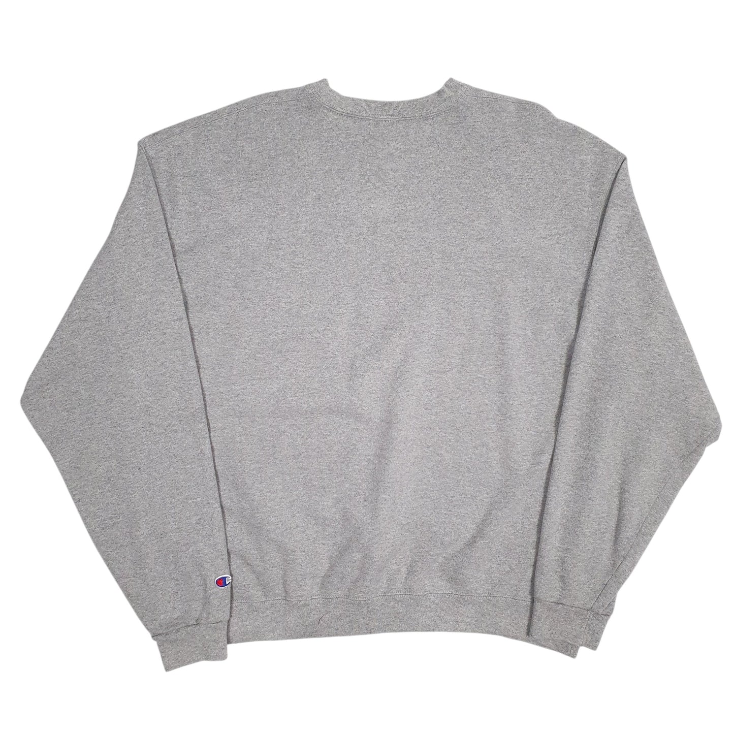 Mens Grey Champion Massachusetts Crewneck Jumper