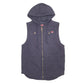 Mens Navy Wrangler Hooded  Coat