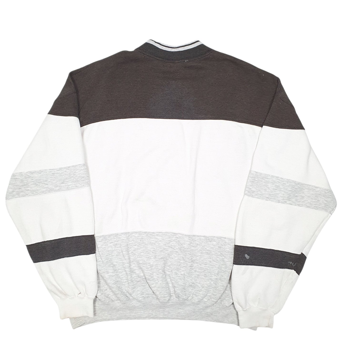 Mens White Disney Mickey Mouse Donald Goofy Vintage Friends Crewneck Jumper