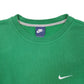 Mens Green Nike  Crewneck Jumper