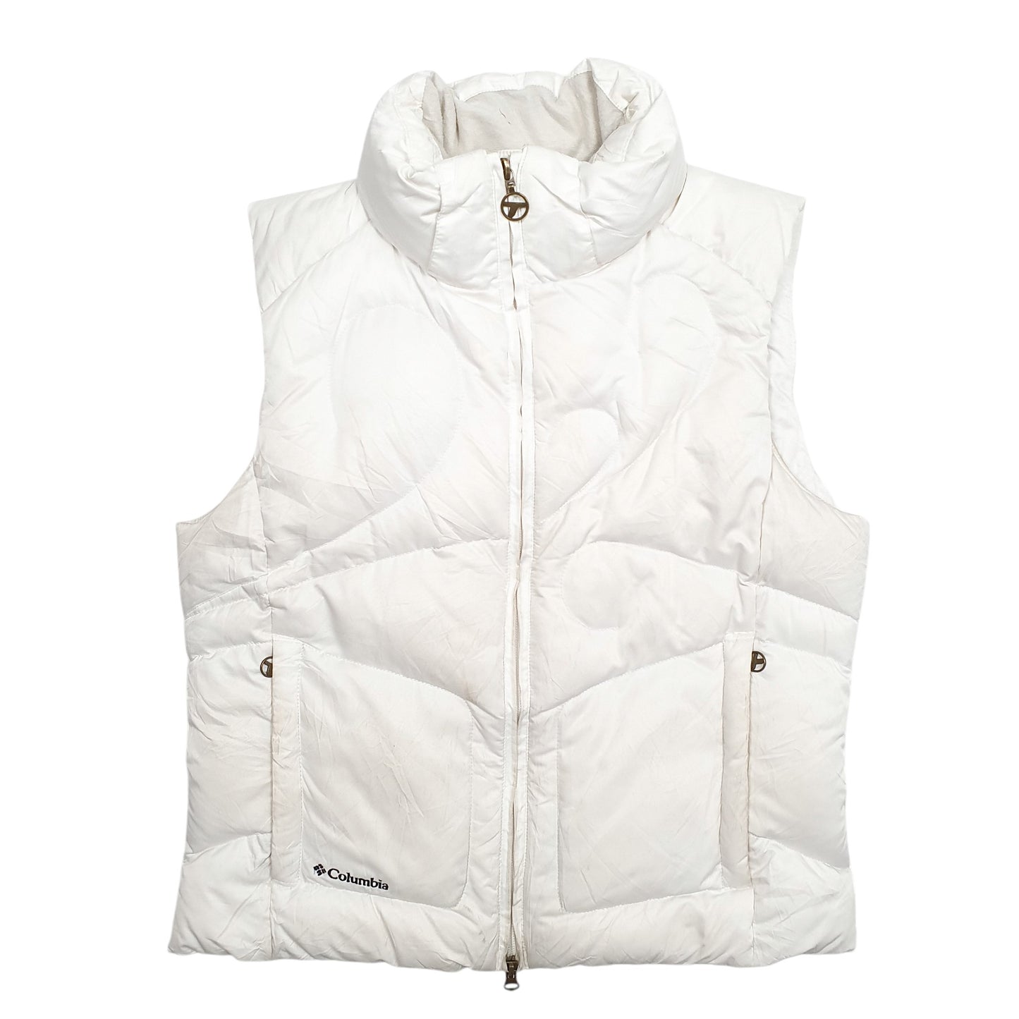 Womens White Columbia  Hoodie Coat