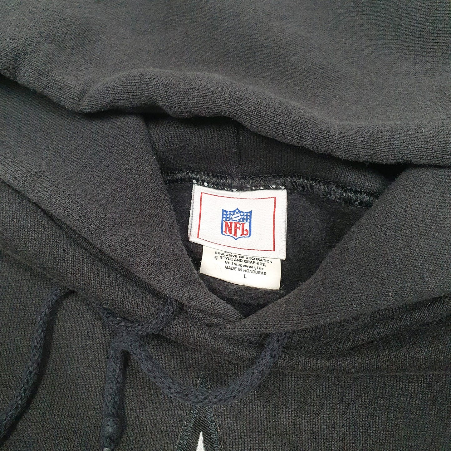 Mens Black NFL New Orleans Saints American Football Hoodie Jumper