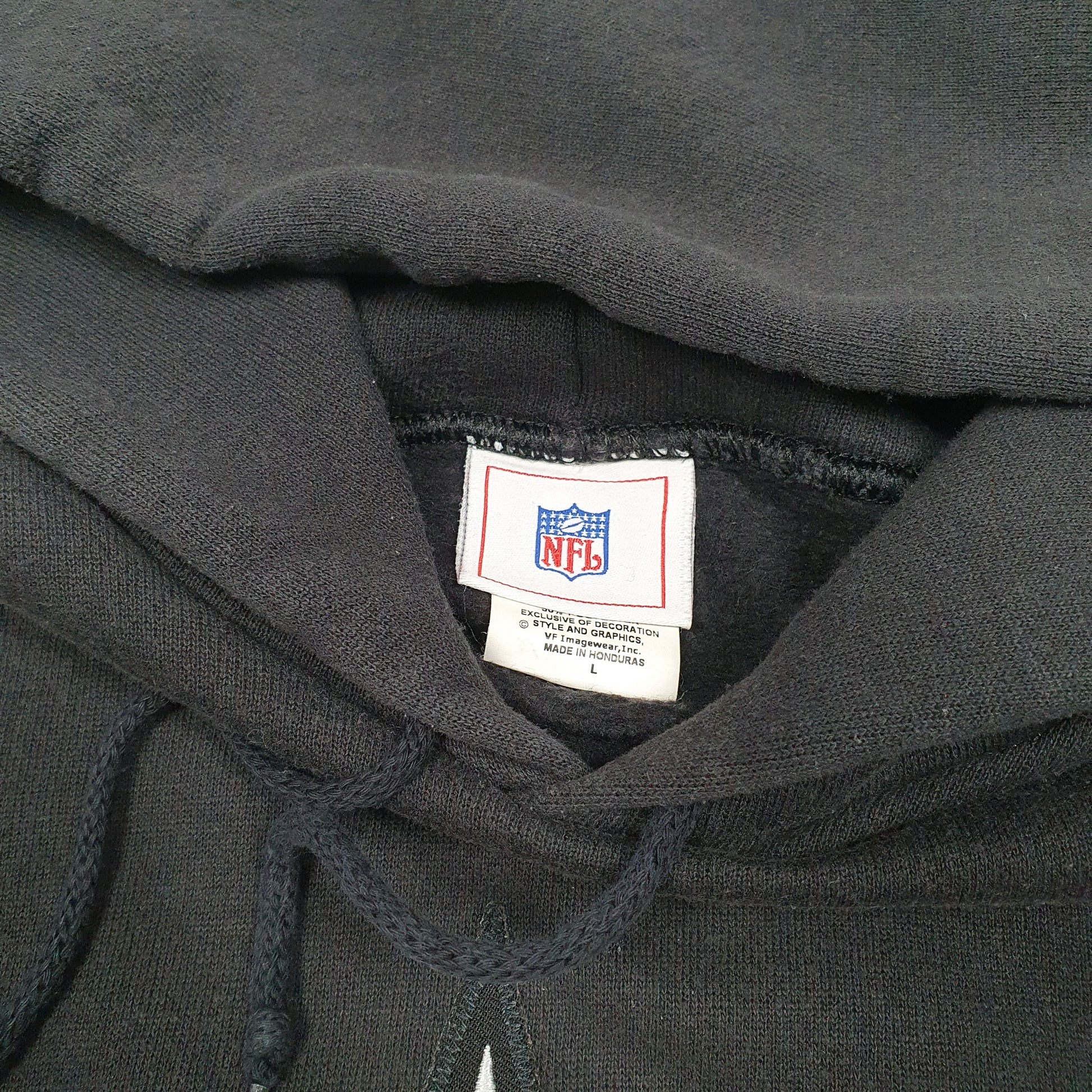 Mens Black NFL New Orleans Saints American Football Hoodie Jumper