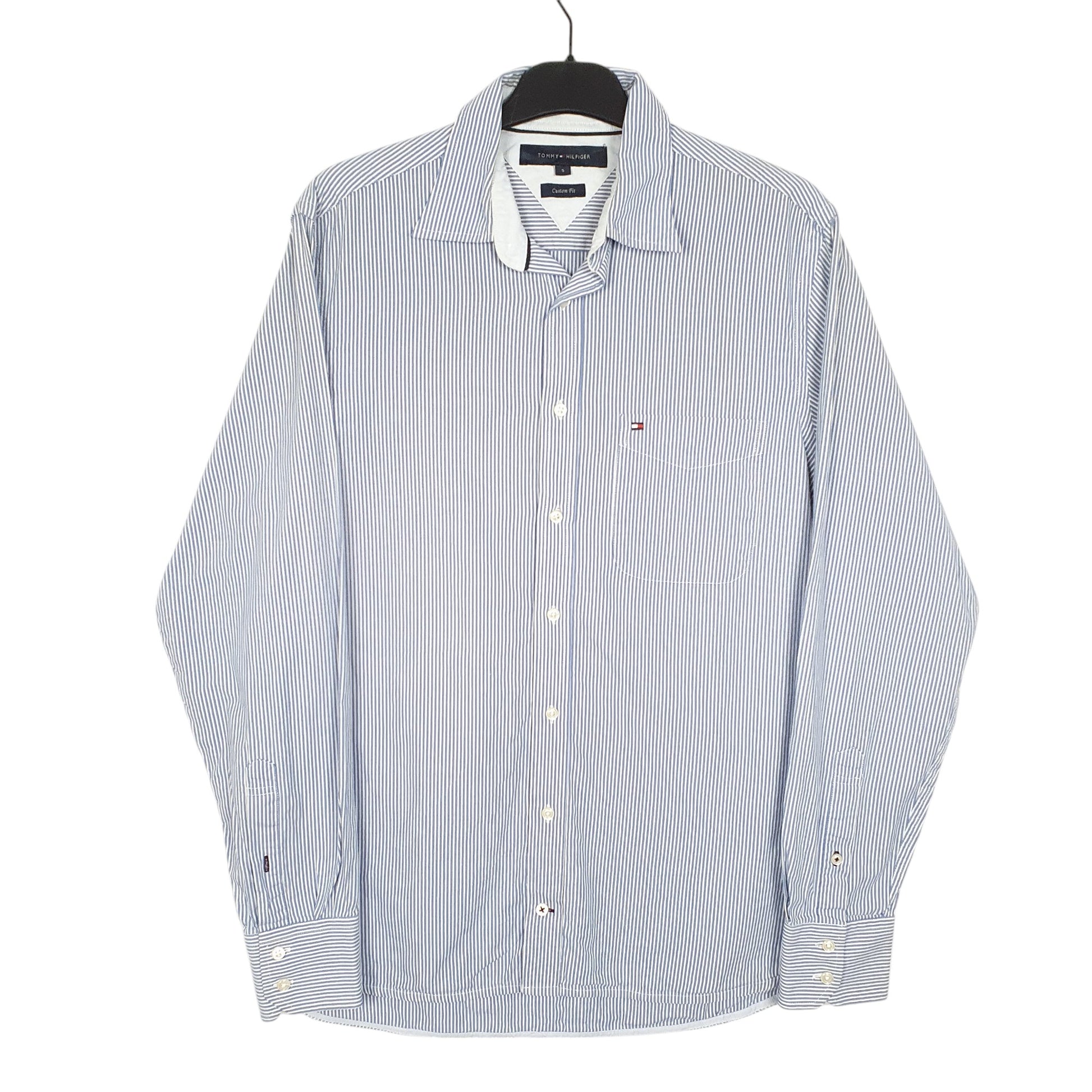 Mens Blue Tommy Hilfiger  Long Sleeve Shirt