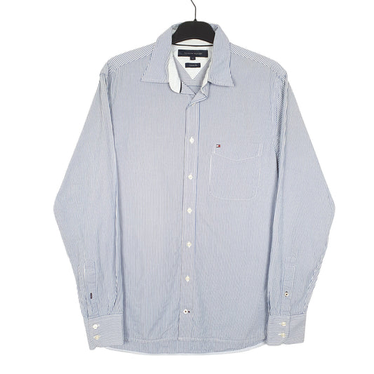 Mens Blue Tommy Hilfiger  Long Sleeve Shirt