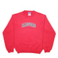 Womens Red Champion Radford University Spellout Crewneck Jumper