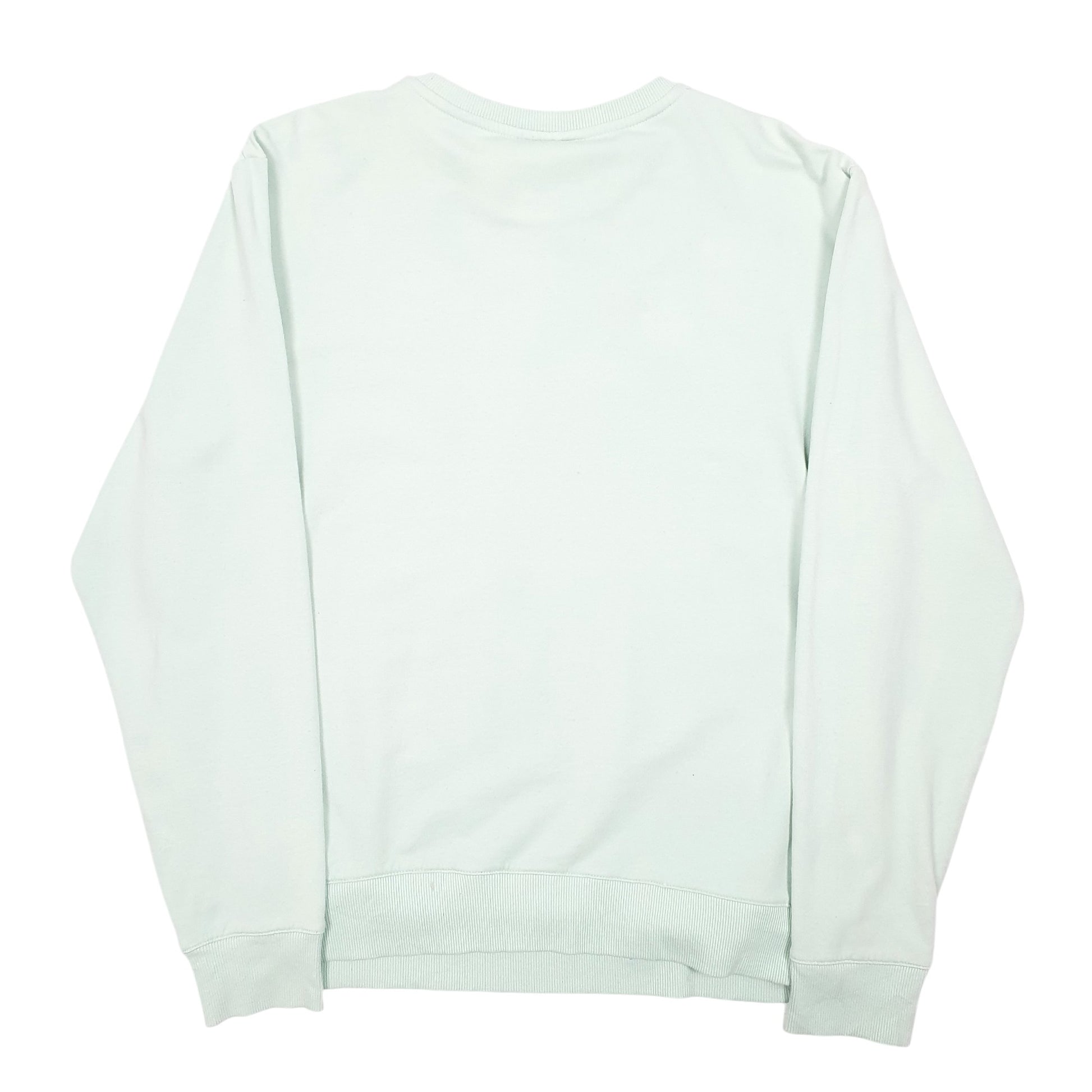 Womens Green Fila  Crewneck Jumper
