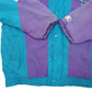 Mens Blue Starter NBA Charlotte Hornets Vintage 90s Crewneck Coat