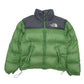 Mens Green The North Face Nuptse 700  Coat