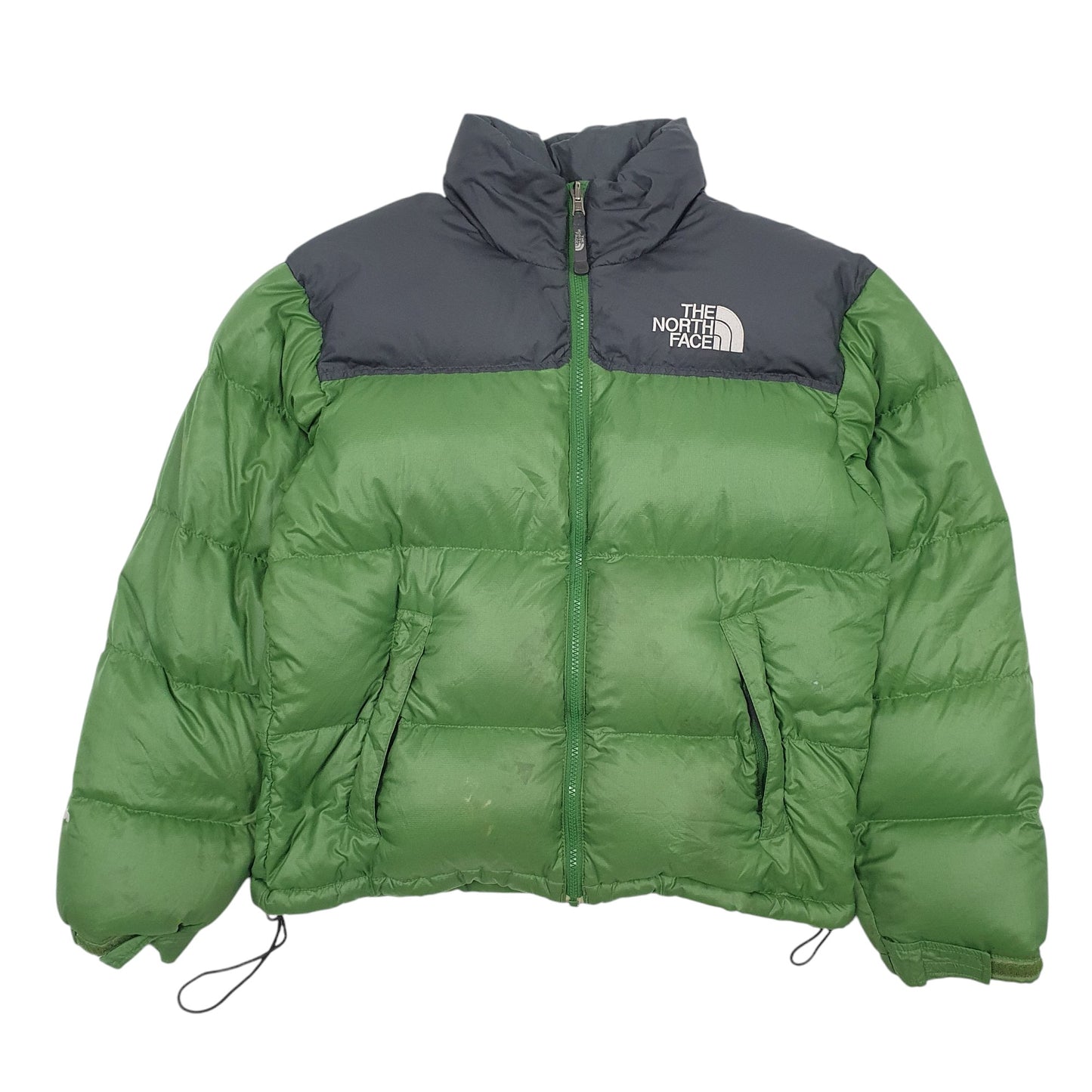 Mens Green The North Face Nuptse 700  Coat