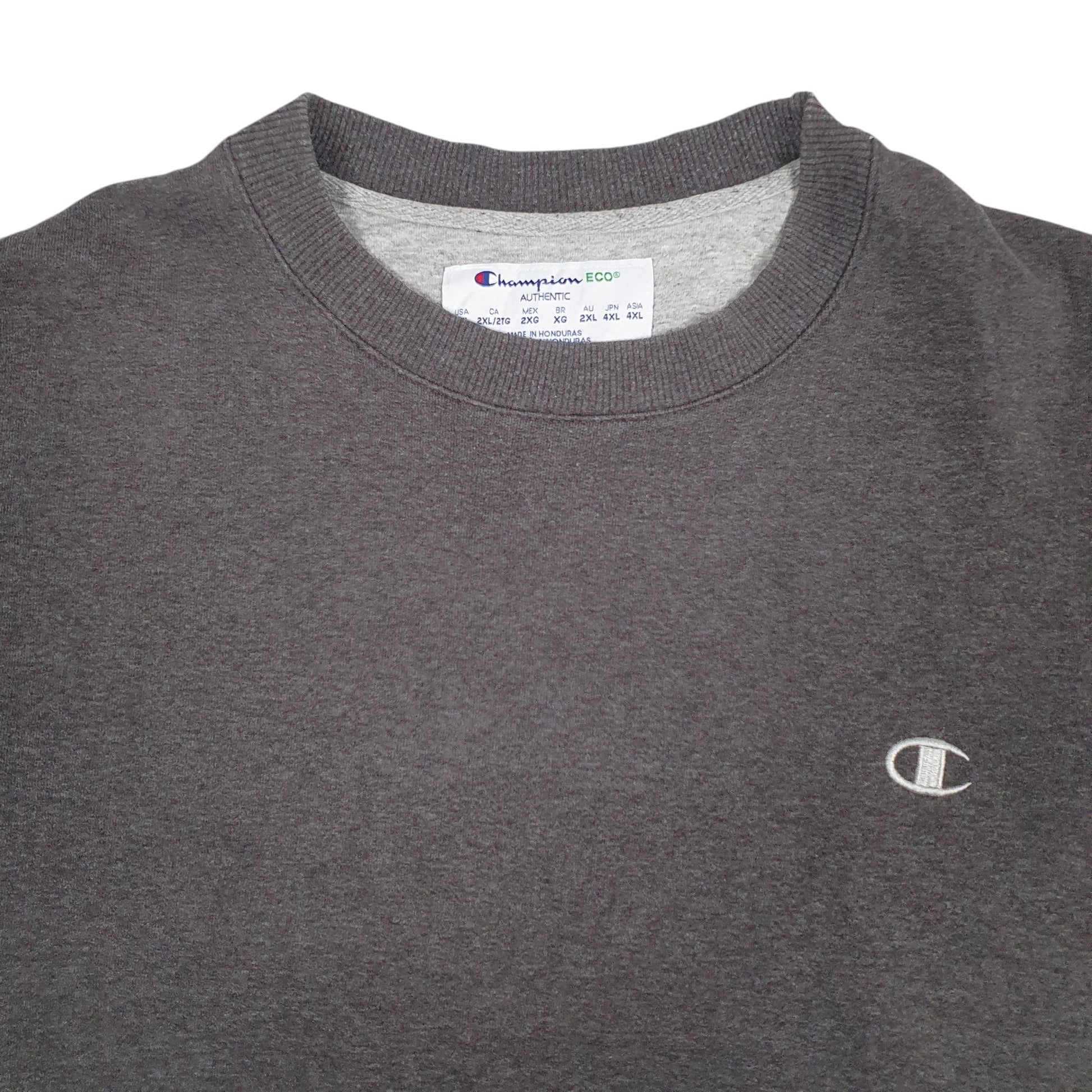 Mens Grey Champion  Crewneck Jumper