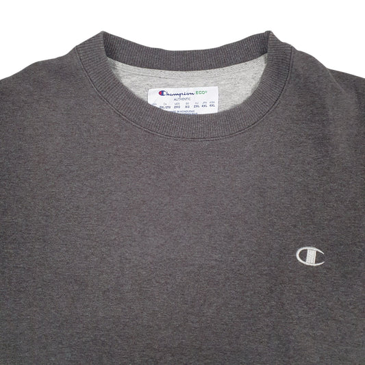 Mens Grey Champion  Crewneck Jumper