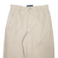 Mens Beige Polo Ralph Lauren Vintage Hammond Pant Double Pleated Chino Trousers