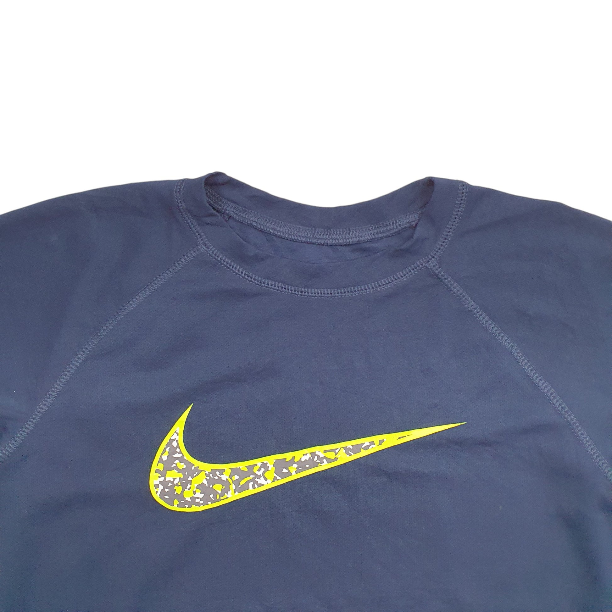 Mens Navy Nike  Short Sleeve T Shirt