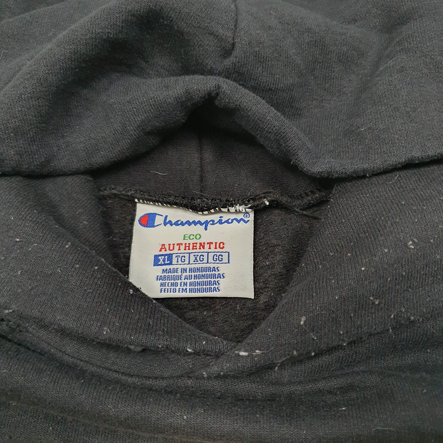 Mens Black Champion Xavier Eagles USA Spellout Hoodie Jumper