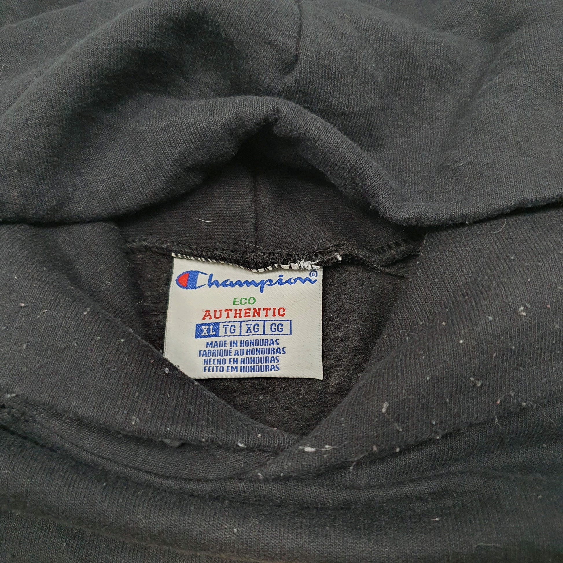 Mens Black Champion Xavier Eagles USA Spellout Hoodie Jumper