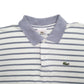 Mens White Lacoste  Short Sleeve Polo Shirt