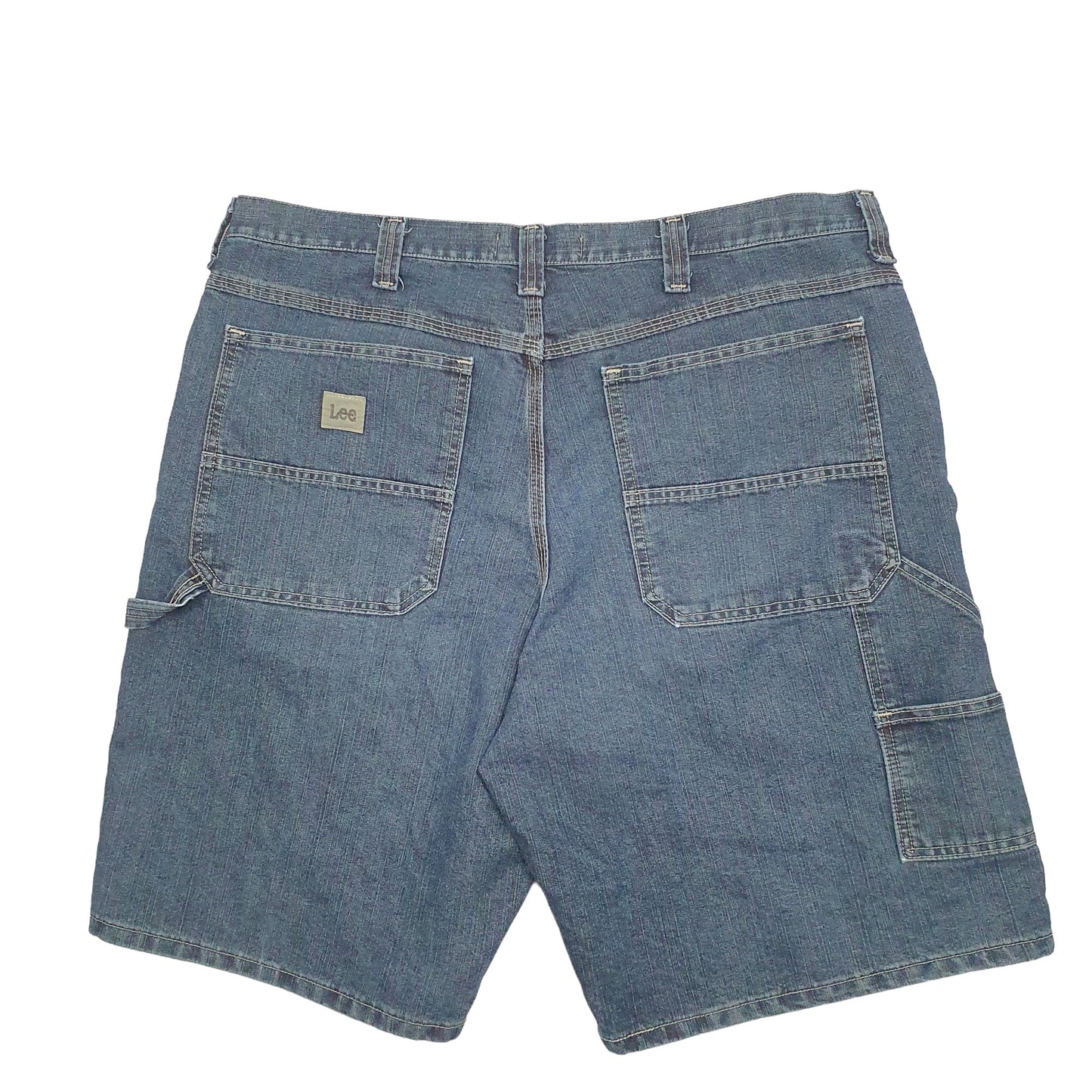 Mens Blue Lee  Carpenter Shorts