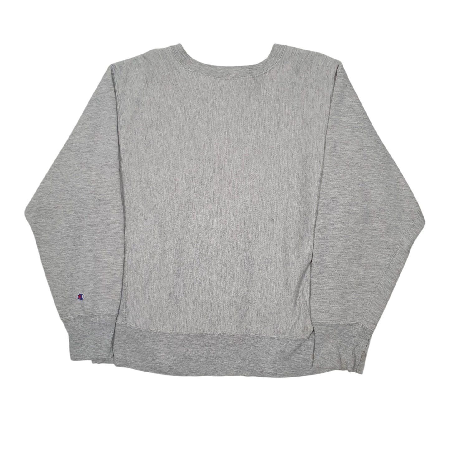 Mens Grey Champion Vintage 80s Virginia Tech Reverse Weave Crewneck Jumper