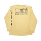 Mens Yellow Carhartt  Long Sleeve T Shirt