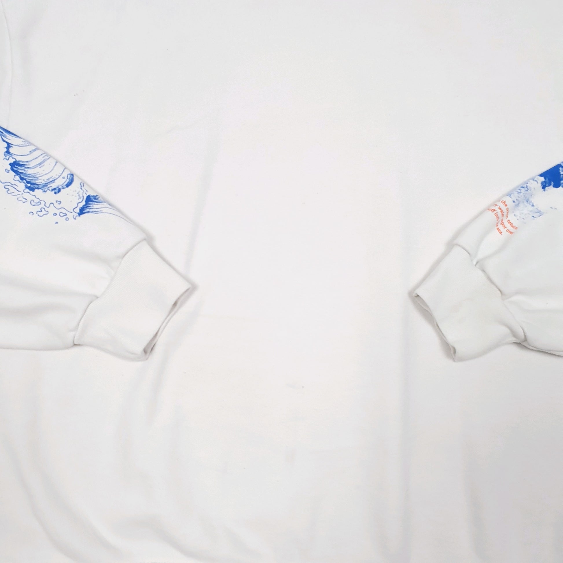 Womens White Levis Make It Rain Crewneck Jumper