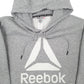 Mens Grey Reebok  Hoodie Jumper
