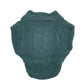 Womens Green Smart Set Cable Knit Cardigan Jumper