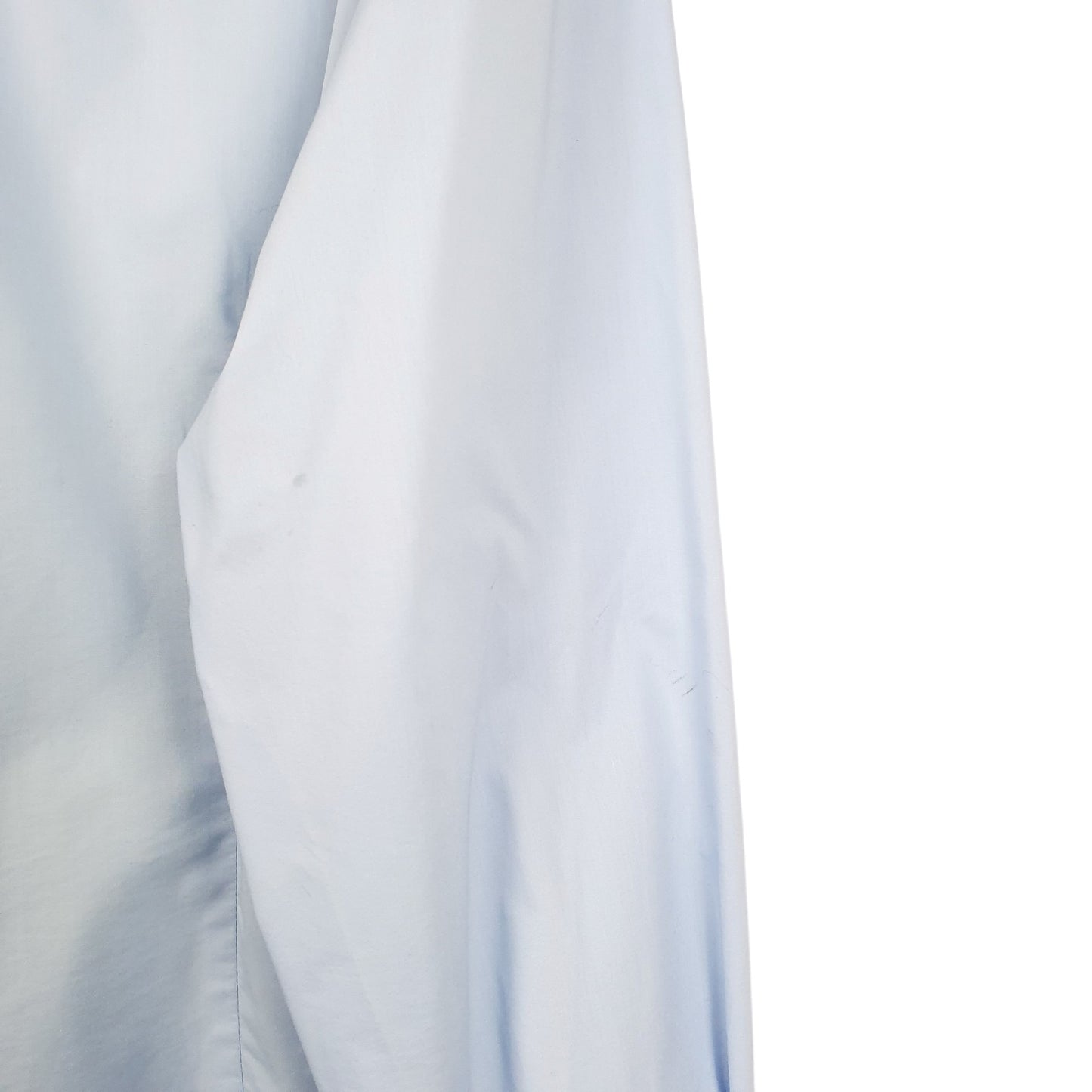 Mens Blue Moss Skinny London Long Sleeve Shirt