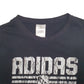 Mens Black Adidas Spellout Short Sleeve T Shirt