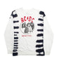 Mens White ACDC Rock Long Sleeve T Shirt