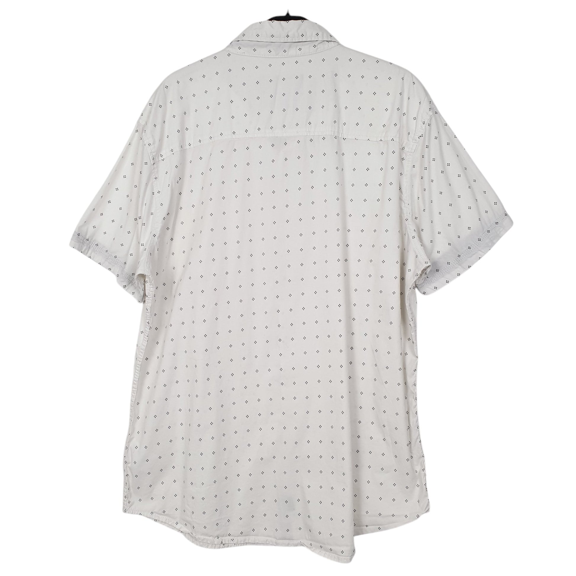 Mens White Lee  Short Sleeve Shirt
