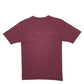 Mens Burgundy Champion  Short Sleeve T Shirt
