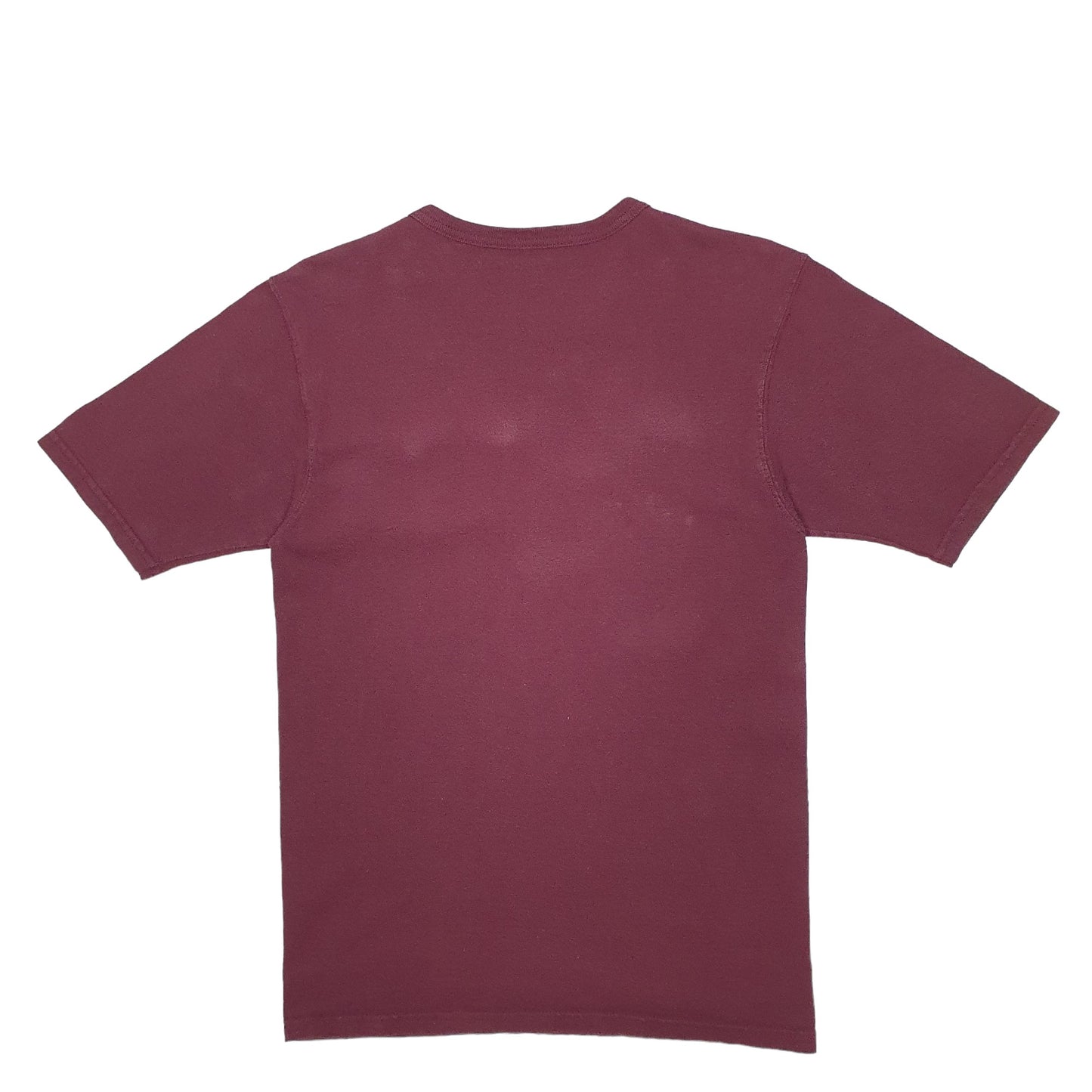 Mens Burgundy Champion  Short Sleeve T Shirt
