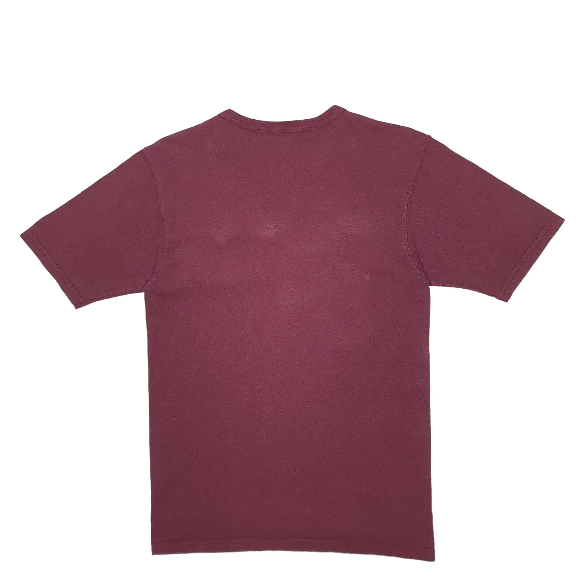 Mens Burgundy Champion  Short Sleeve T Shirt