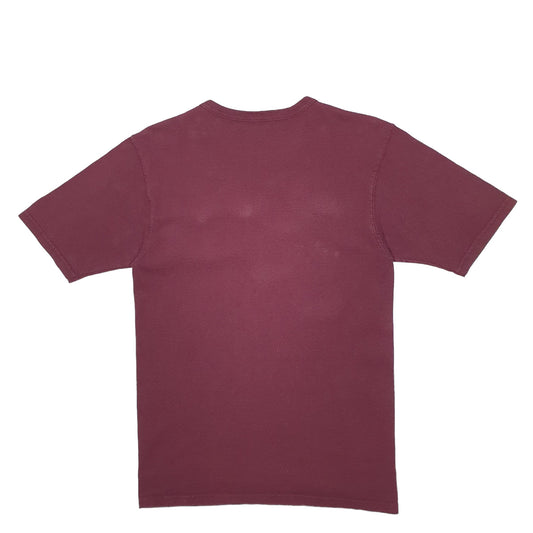 Mens Burgundy Champion  Short Sleeve T Shirt