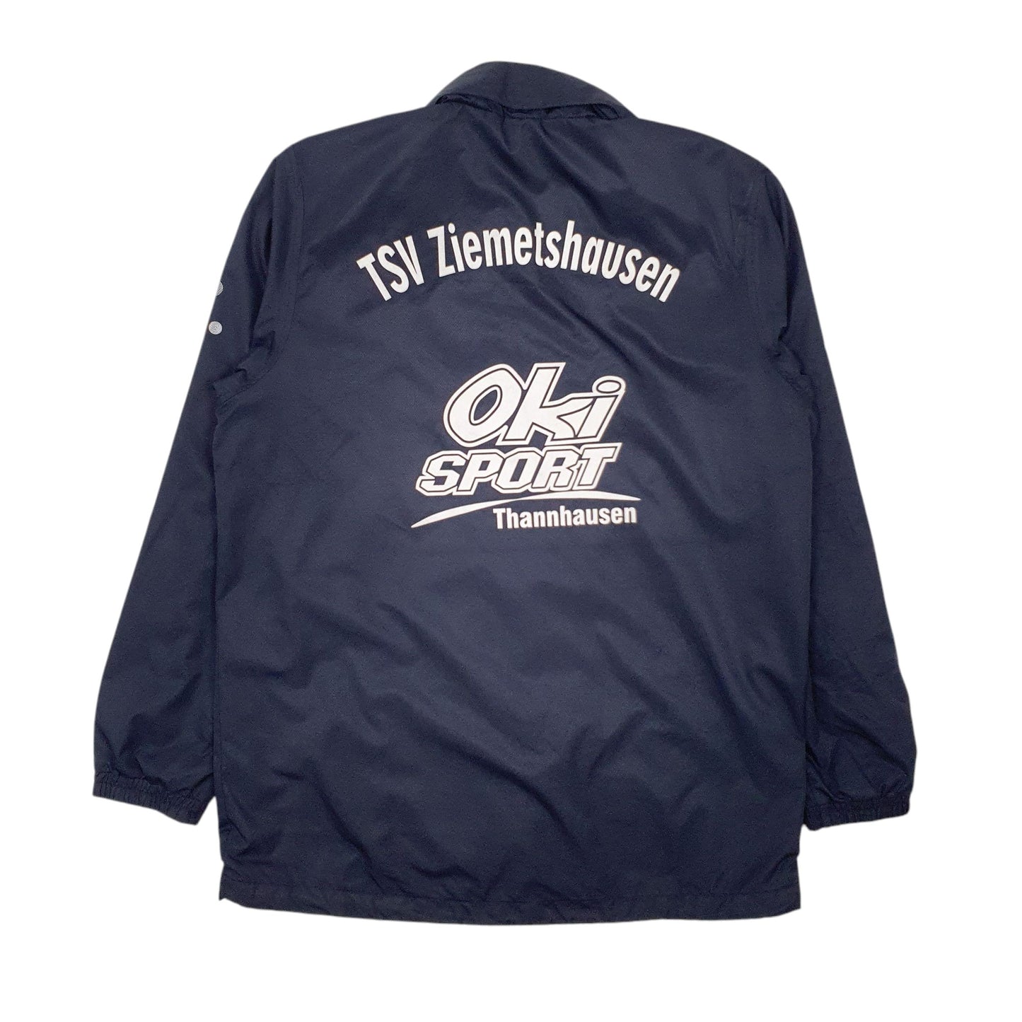 Mens Black Jako Sport Hooded Active Wear Crewneck Coat