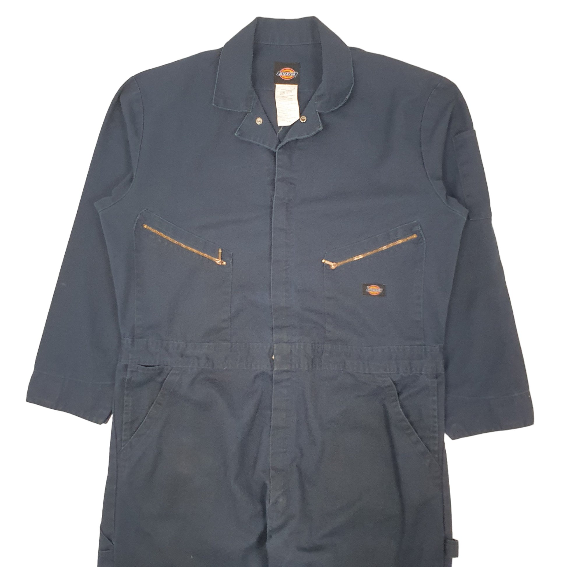 Mens Navy Dickies Overalls Coveralls  Coat