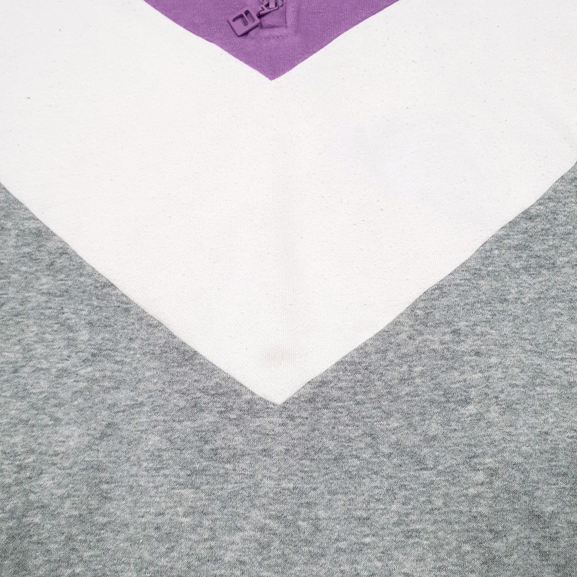 Mens Grey Fila  Quarter Zip Jumper