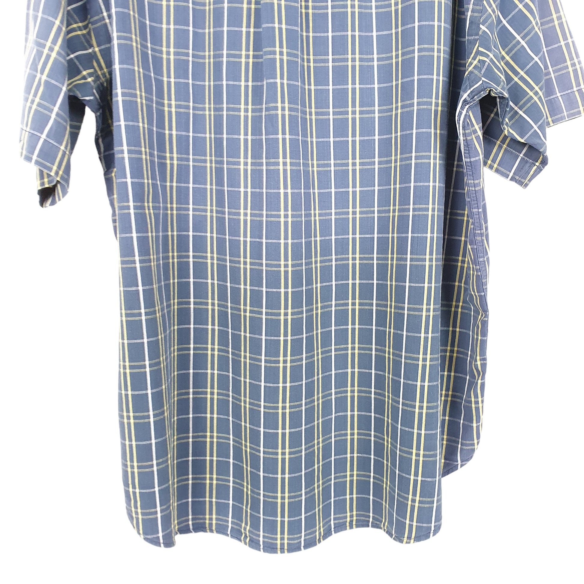 Mens Navy Polo Ralph Lauren Oxford Short Sleeve Shirt