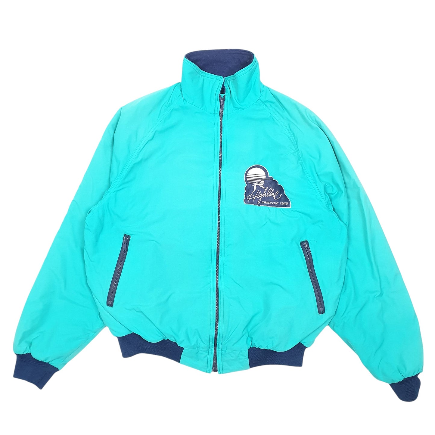 Mens Turquoise Holloway Highline Convalescent Centre  Coat