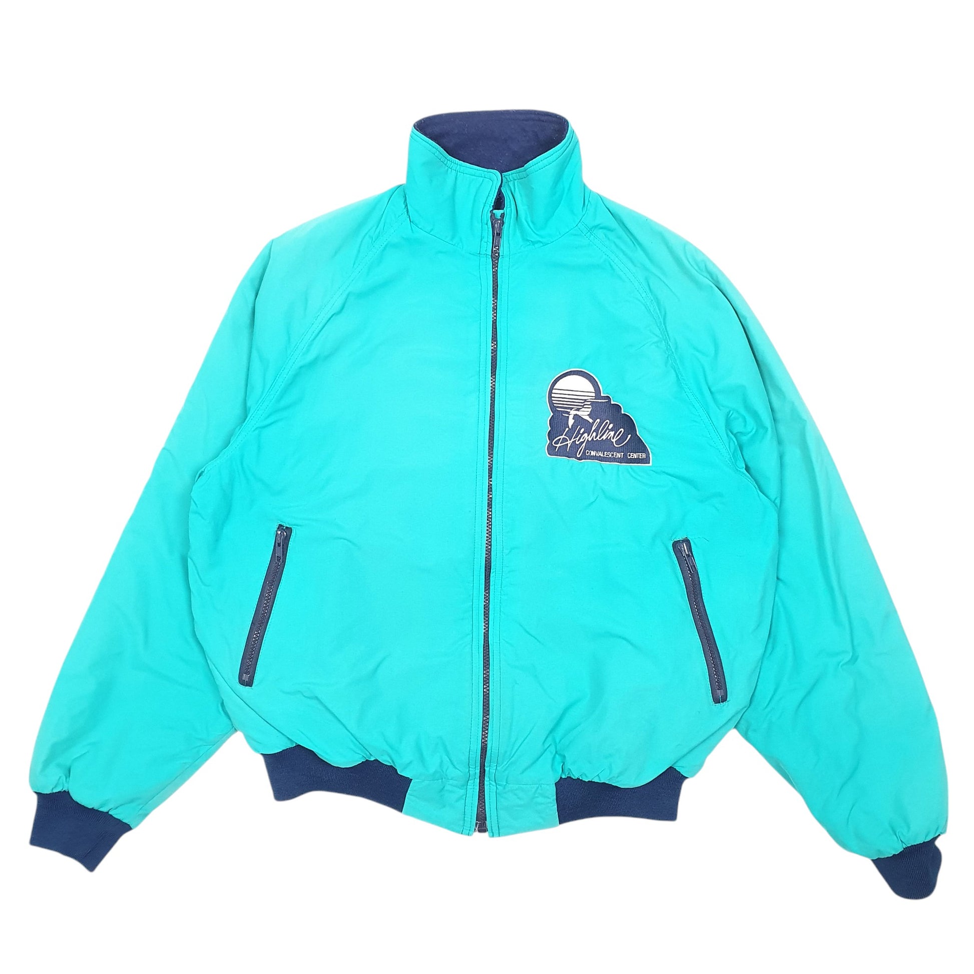 Mens Turquoise Holloway Highline Convalescent Centre  Coat