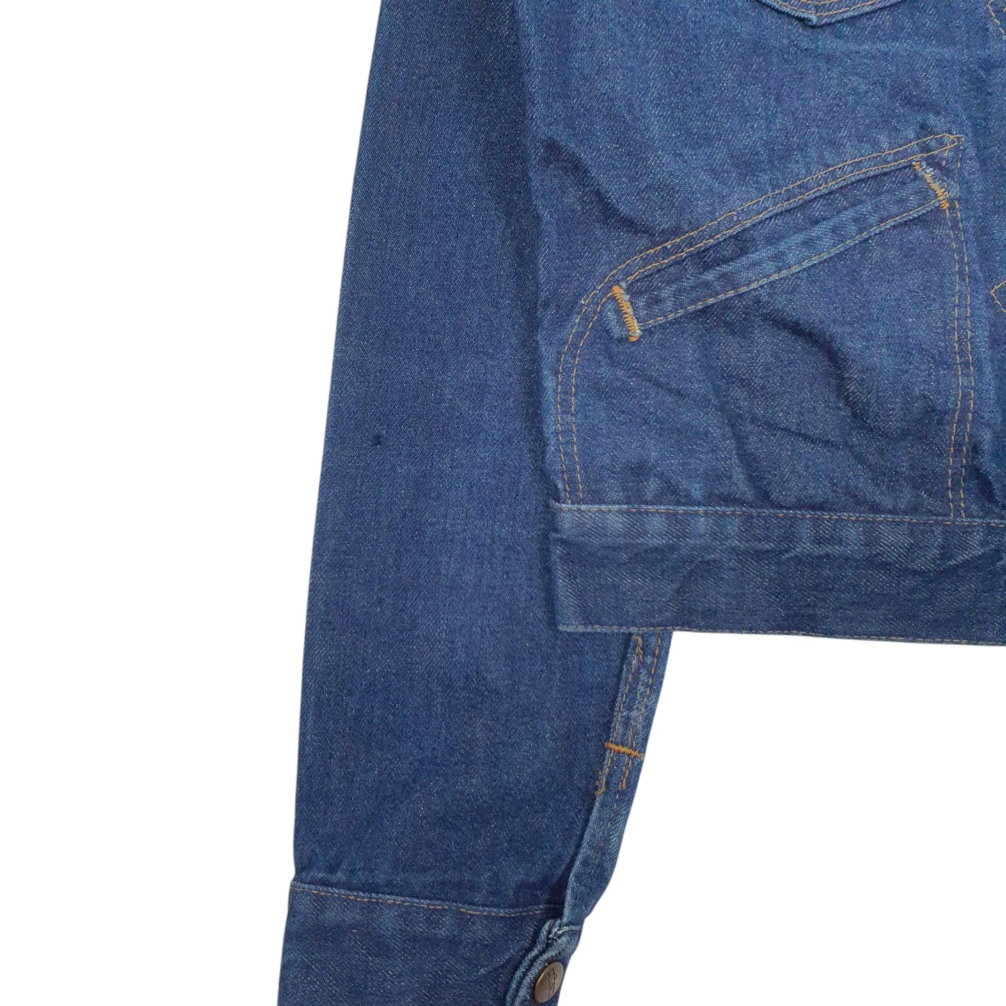 Womens Blue Wrangler Vintage 70s Made In USA  Coat