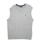 Mens Grey Nautica Tanktop Crewneck Jumper