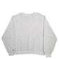 Mens Grey Champion Spellout Athletic Crewneck Jumper