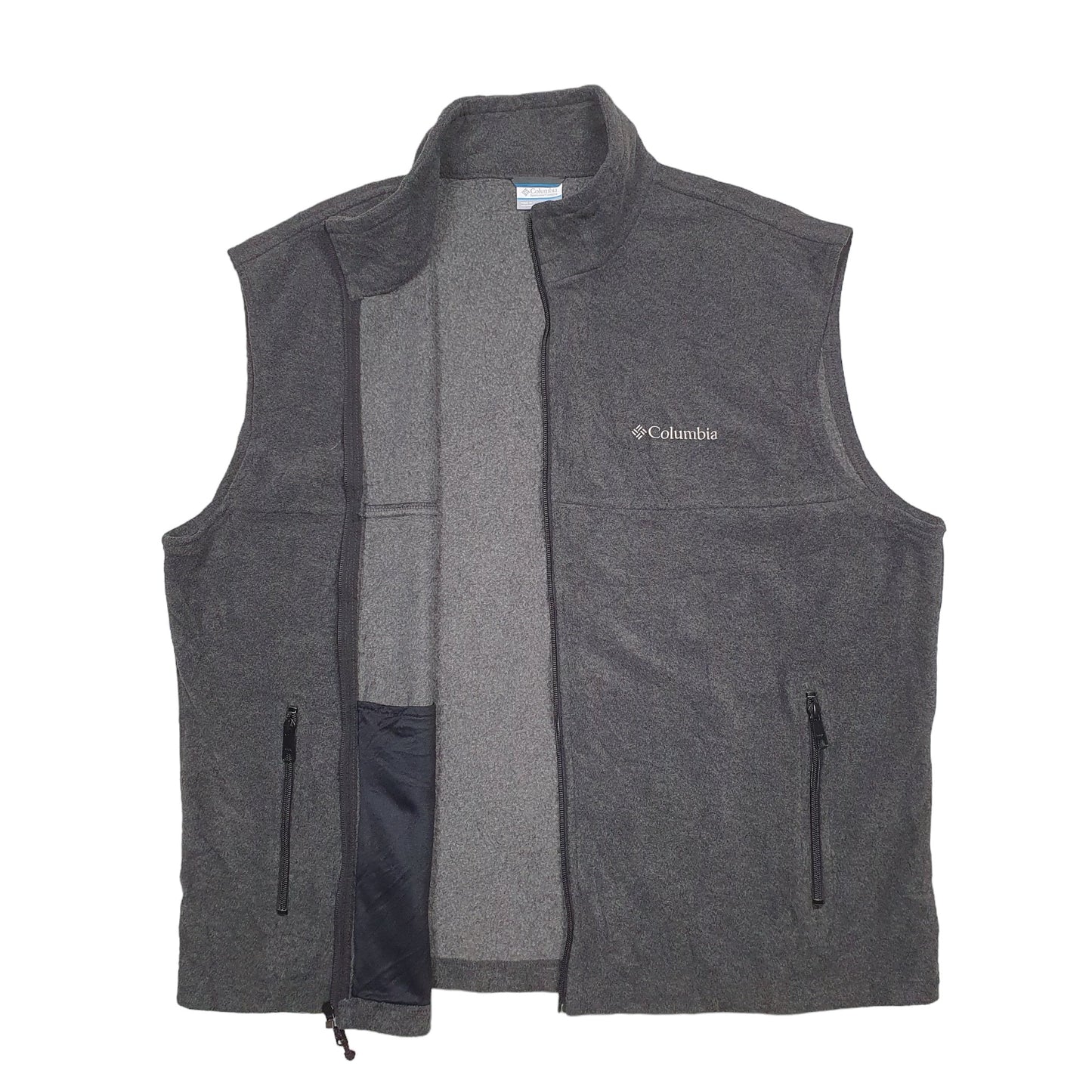 Mens Grey Columbia Get Gilet Jumper