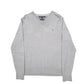 Womens Grey Tommy Hilfiger Knit Crewneck Jumper