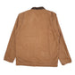 Mens Tan Cornerstone Chore Barn Blanket Lined  Coat