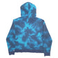 Womens Blue Champion Tye dye Hoodie Jumper